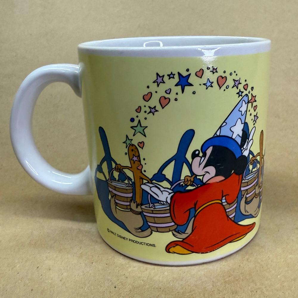 Disney Fantasia Mickey Mouse Sorcerer Mug-1985